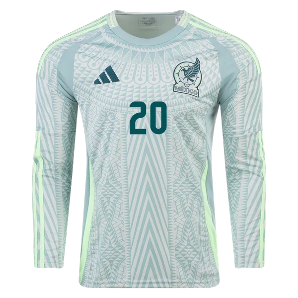 Henry Martín Mexico 24/25 Long Sleeve Away Jersey
