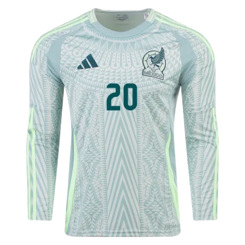 Henry Martín Mexico 24/25 Long Sleeve Away Jersey