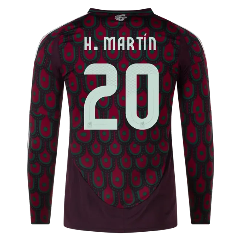 Henry Martín Mexico 24/25 Long Sleeve Home Jersey