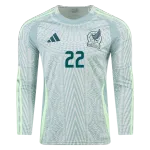 Hirving Lozano Mexico 24/25 Long Sleeve Away Jersey