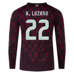 Hirving Lozano Mexico 24/25 Long Sleeve Home Jersey