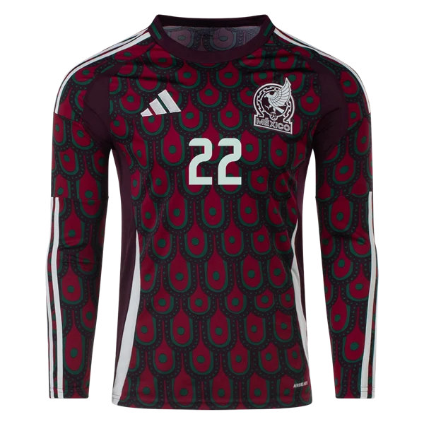 Hirving Lozano Mexico 24/25 Long Sleeve Home Jersey