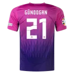 Ilkay Gündogan Germany 24/25 Away Jersey