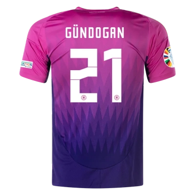 Ilkay Gündogan Germany 24/25 Away Jersey 01