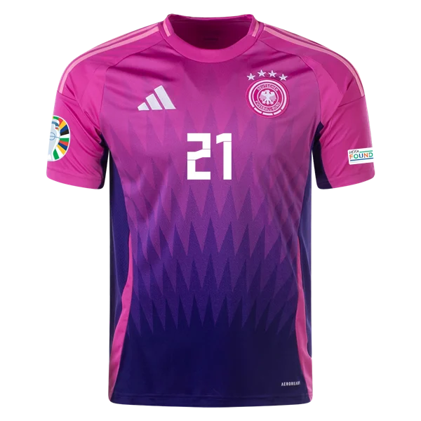 Ilkay Gündogan Germany 24/25 Away Jersey