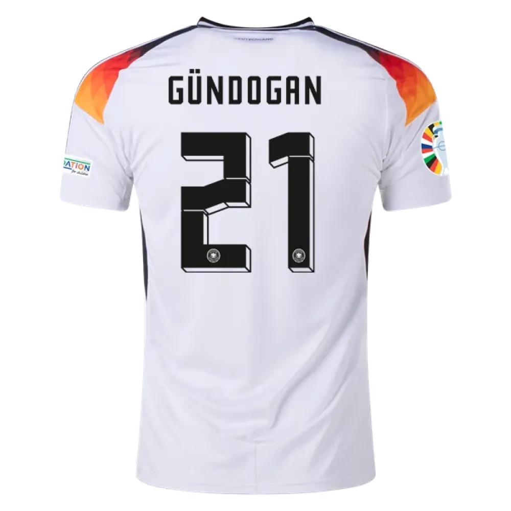 Ilkay Gündogan Germany 24/25 Home Jersey