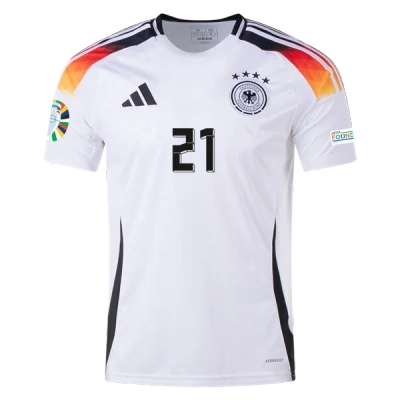 Ilkay Gündogan Germany 24/25 Home Jersey 02
