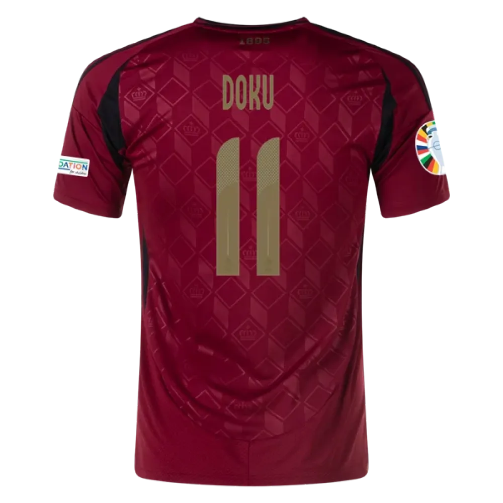 Jérémy Doku Belgium 24/25 Home Jersey