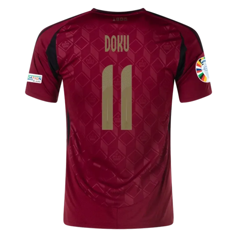Jérémy Doku Belgium 24/25 Home Jersey