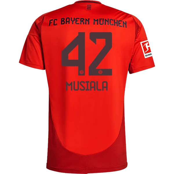 Jamal Musiala Bayern Munich 24/25 Replica Home Jersey