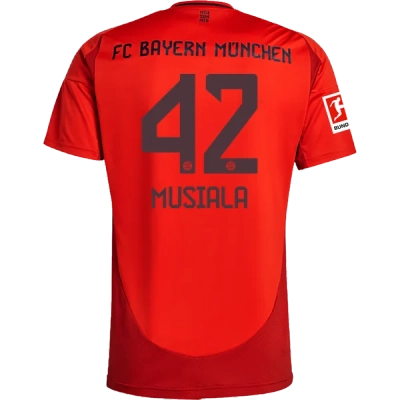 Jamal Musiala Bayern Munich 24/25 Replica Home Jersey 01