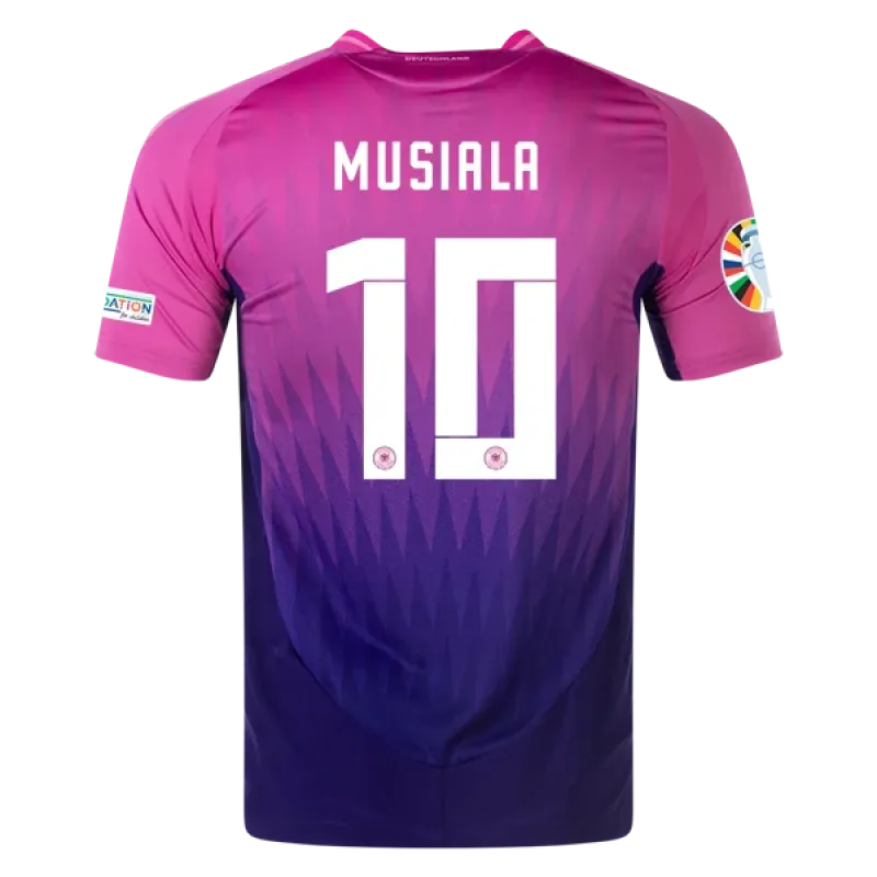 Jamal Musiala Germany 24/25 Player Away Jersey