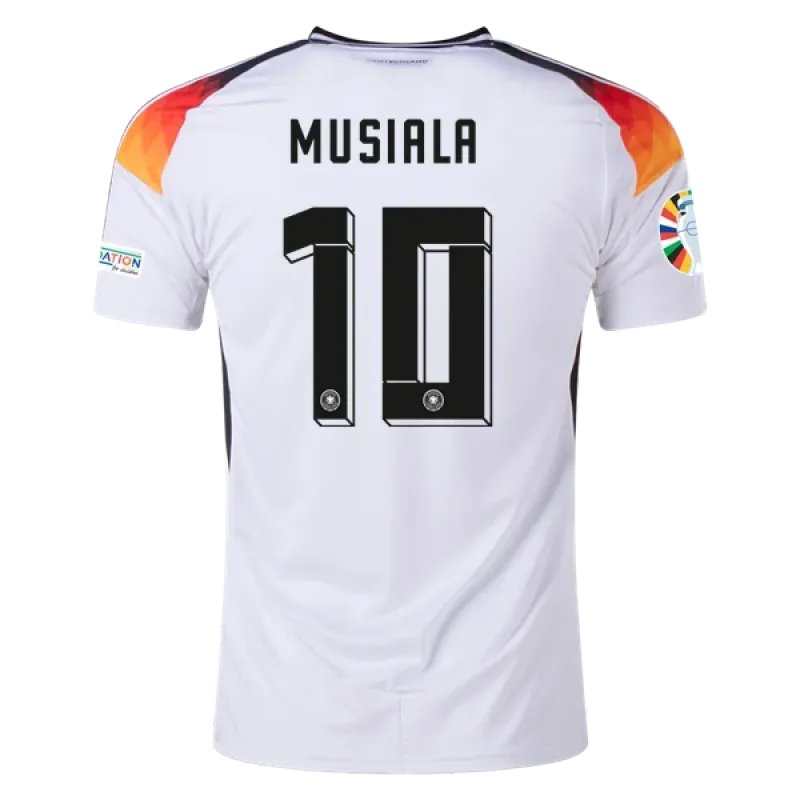 Jamal Musiala Germany 24/25 Home Jersey