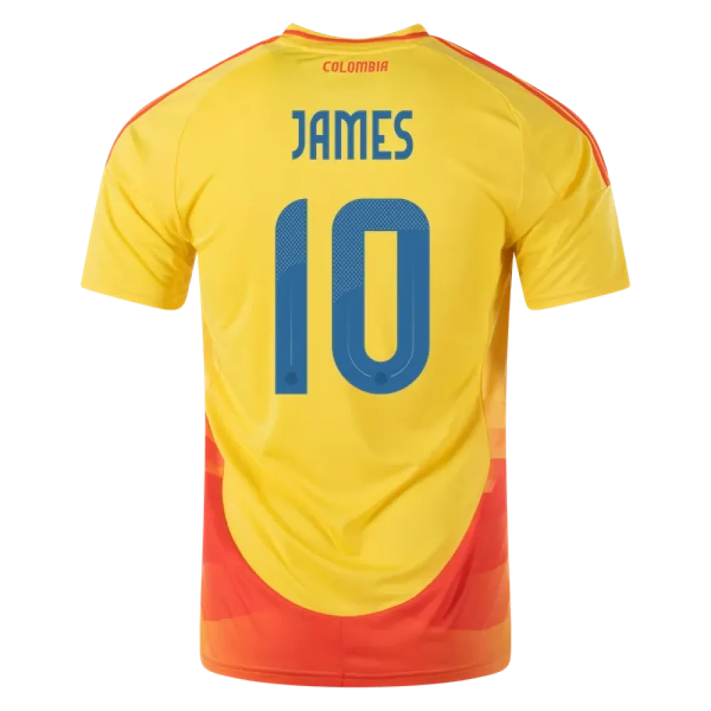 James Rodriguez Colombia 24/25 Home Jersey
