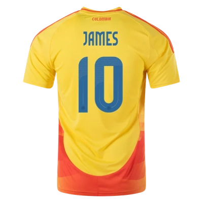 James Rodriguez Colombia 24/25 Home Jersey 01