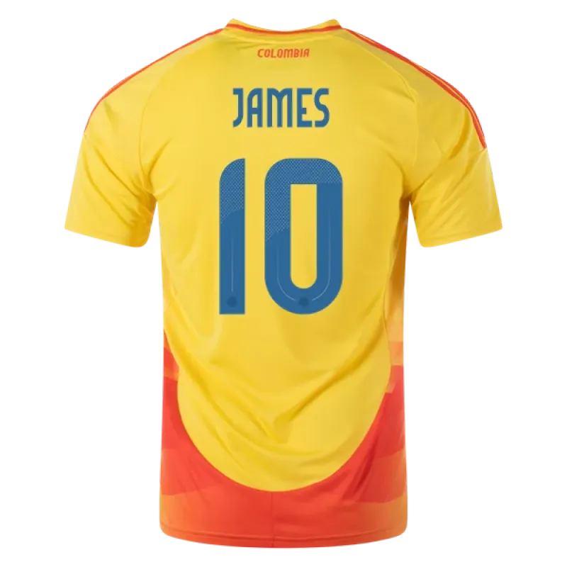 James Rodriguez Colombia 24/25 Home Jersey