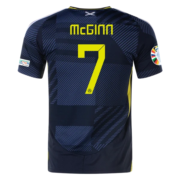 John McGinn Scotland 24/25 Home Jersey