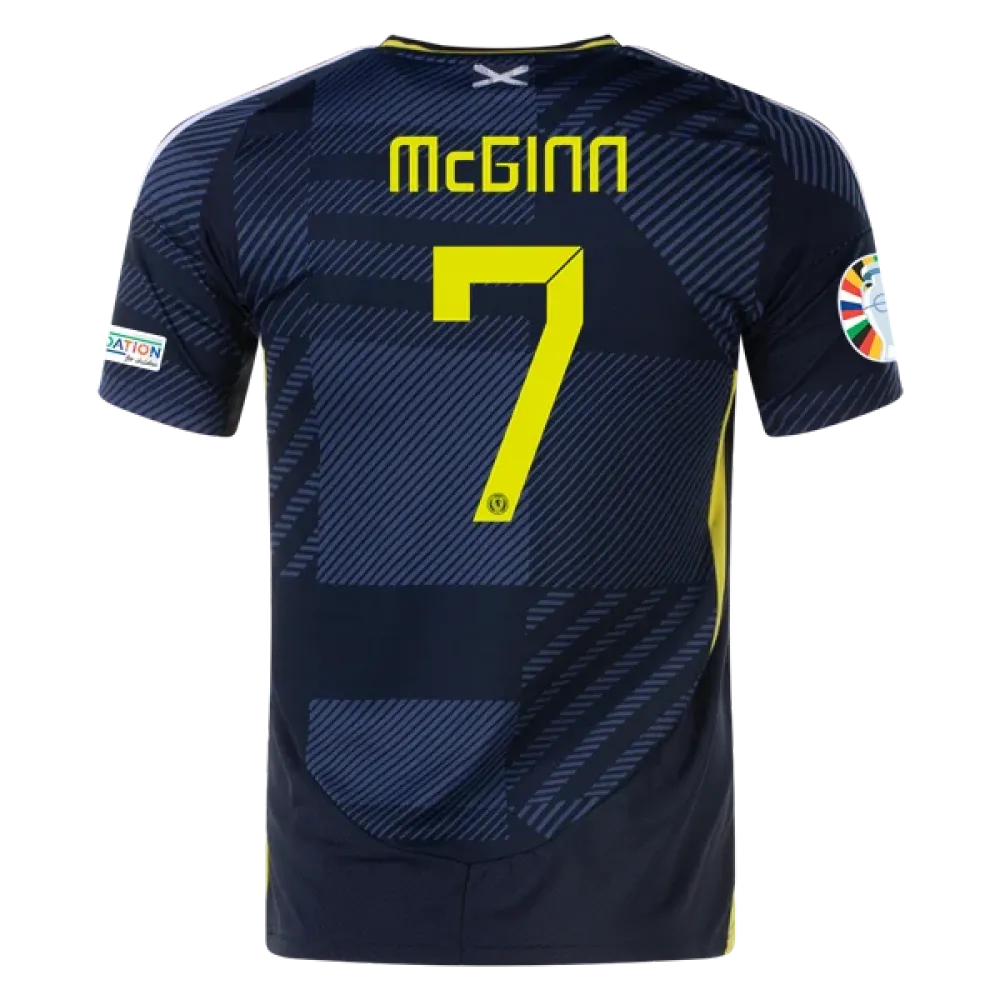 John McGinn Scotland 24/25 Home Jersey