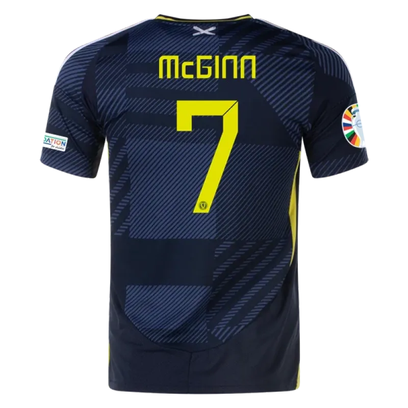 John McGinn Scotland 24/25 Home Jersey