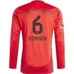 Joshua Kimmich Bayern Munich 24/25 Long Sleeve Home Jersey