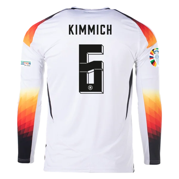 Joshua Kimmich Germany 24/25 Long Sleeve Home Jersey