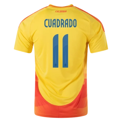 Juan Cuadrado Colombia 24/25 Home Jersey 01