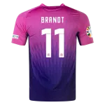 Julian Brandt Germany 24/25 player Away Jersey