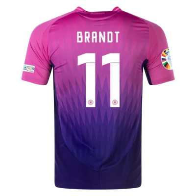 Julian Brandt Germany 24/25 player Away Jersey 01