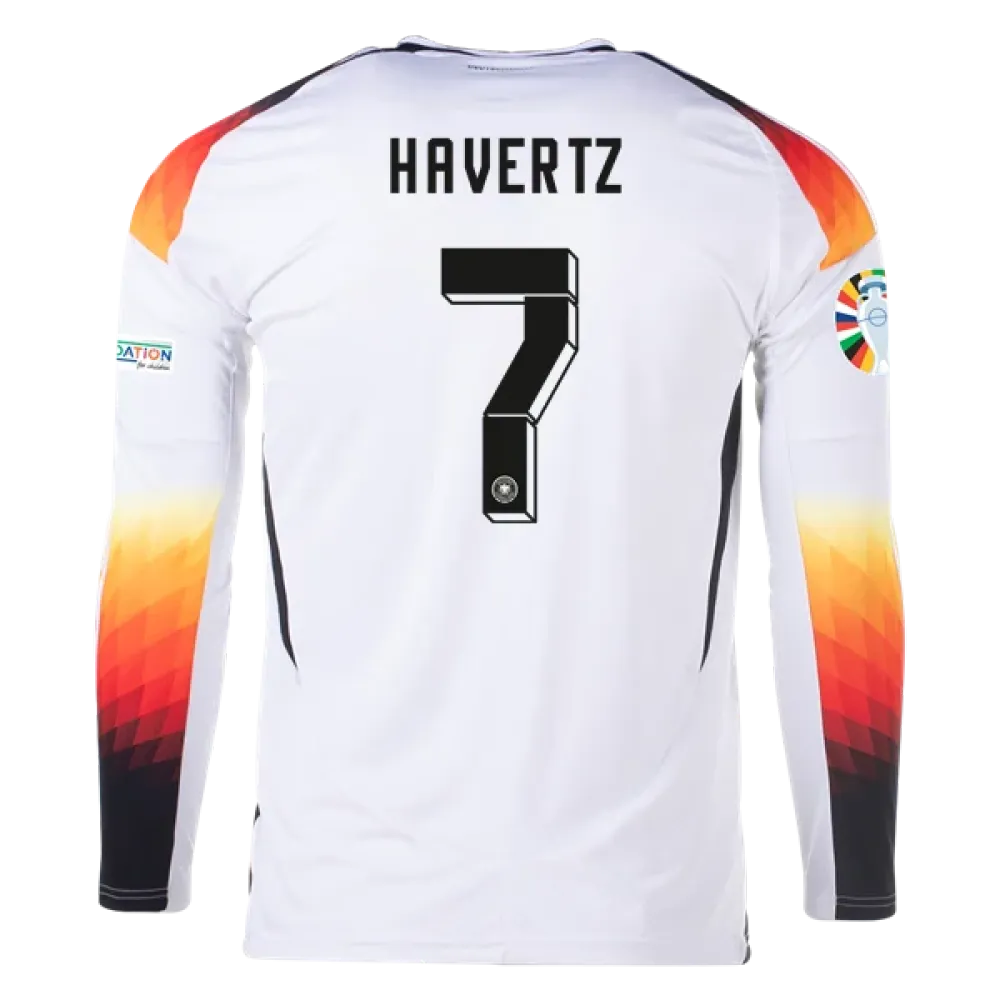 Kai Havertz Germany 24/25 Long Sleeve Home Jersey