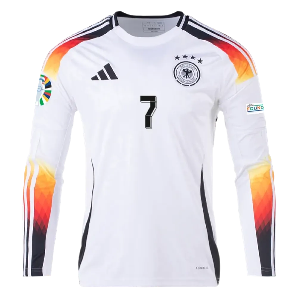 Kai Havertz Germany 24/25 Long Sleeve Home Jersey