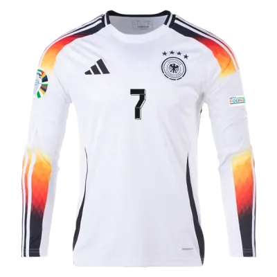 Kai Havertz Germany 24/25 Long Sleeve Home Jersey 02