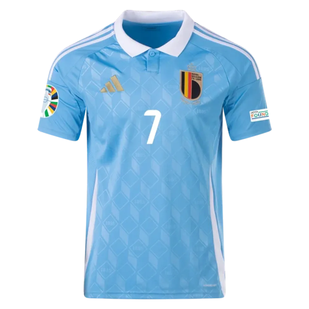 Kevin De Bruyne Belgium 24/25 Away Jersey