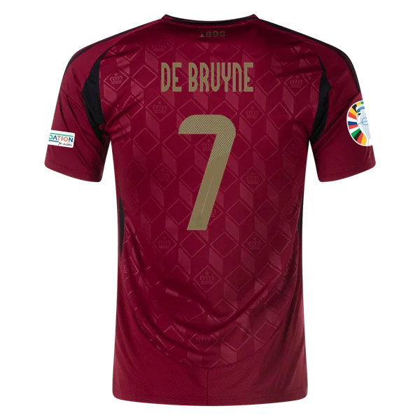 Kevin De Bruyne Belgium 24/25 Home Jersey