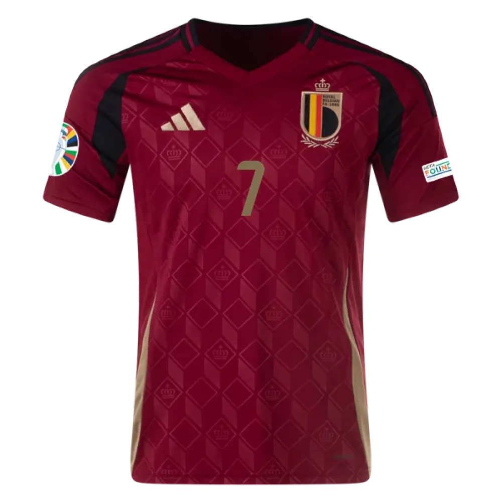Kevin De Bruyne Belgium 24/25 Home Jersey