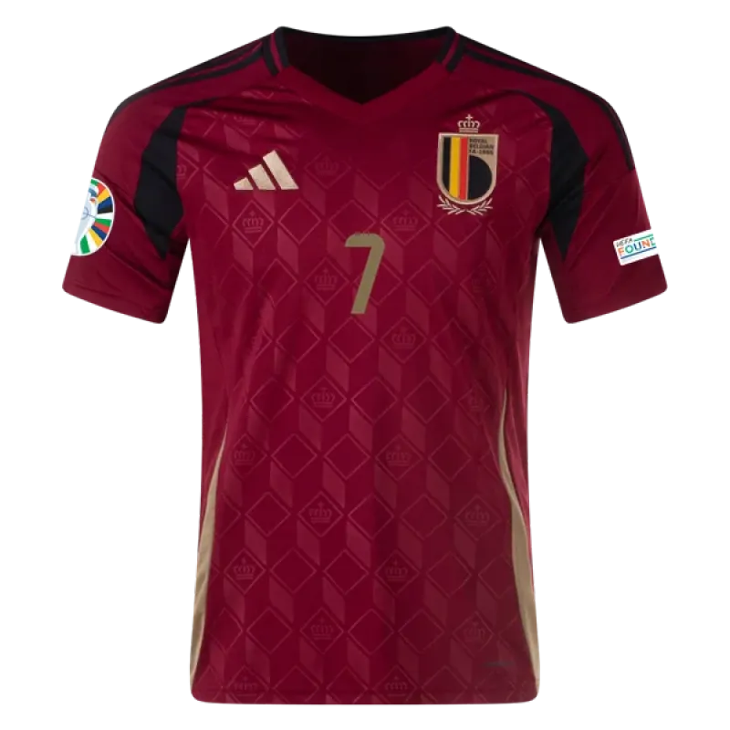 Kevin De Bruyne Belgium 24/25 Home Jersey