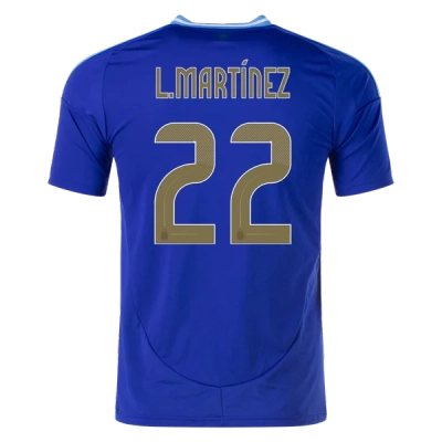 Lautaro Martínez Argentina 24/25 Away Jersey 01
