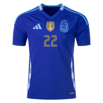 Lautaro Martínez Argentina 24/25 Away Jersey 02