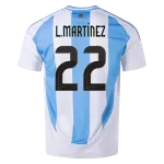 Lautaro Martínez Argentina 24/25 Home Jersey