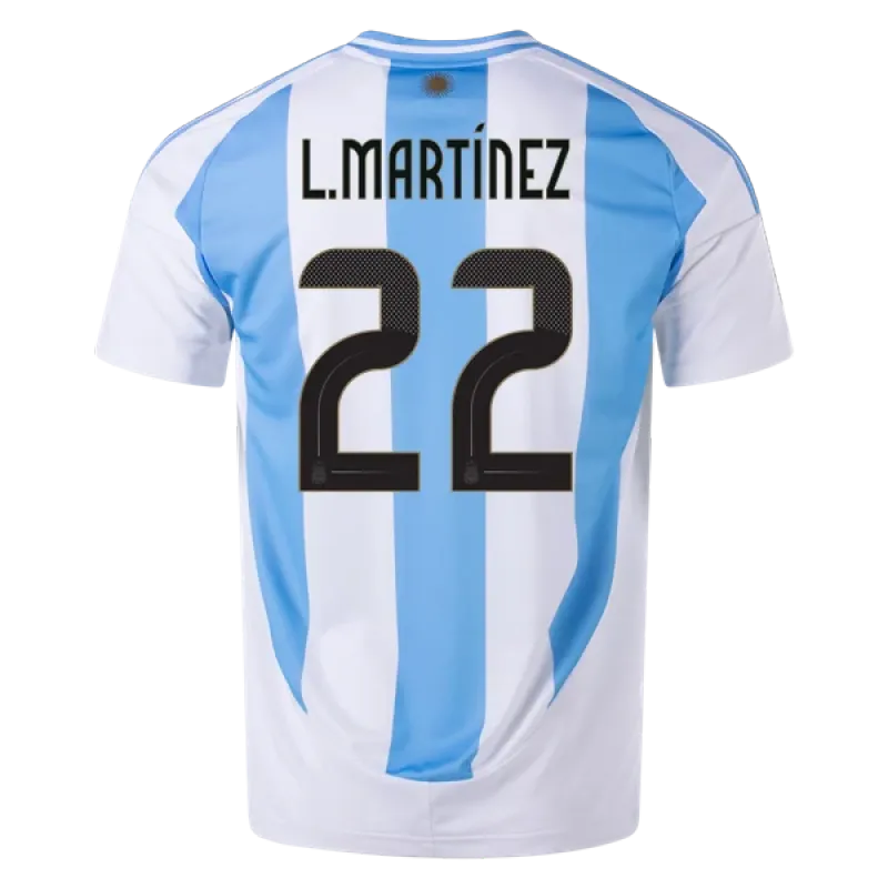 Lautaro Martínez Argentina 24/25 Home Jersey