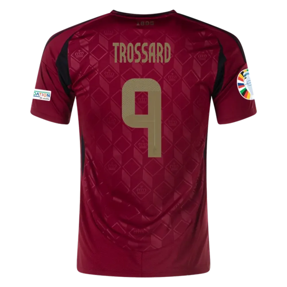 Leandro Trossard Belgium 24/25 Home Jersey
