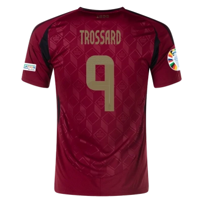 Leandro Trossard Belgium 24/25 Home Jersey 01