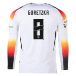 Leon Goretzka Germany 24/25 Long Sleeve Home Jersey
