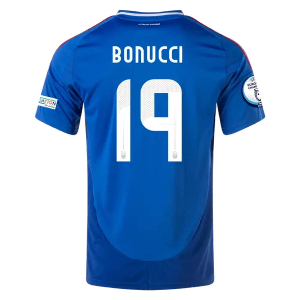 Leonardo Bonucci Italy 24/25 Home Jersey