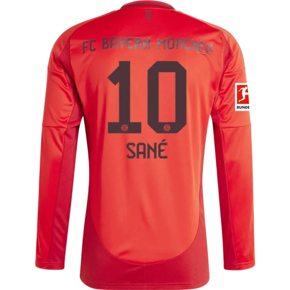 Leroy Sané Bayern Munich 24/25 Long Sleeve Home Jersey