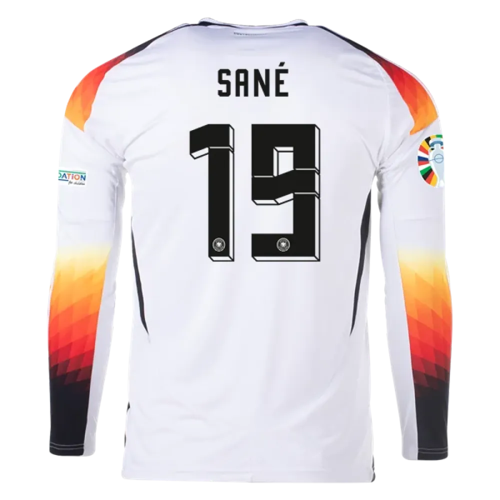 Leroy Sané Germany 24/25 Long Sleeve Home Jersey