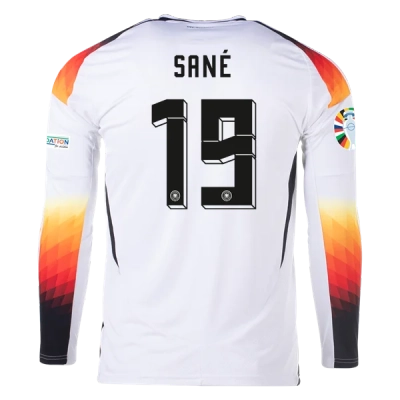 Leroy Sané Germany 24/25 Long Sleeve Home Jersey 01