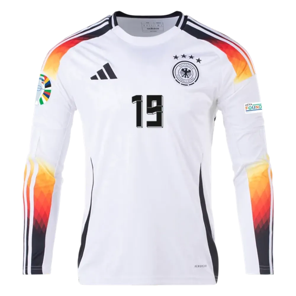 Leroy Sané Germany 24/25 Long Sleeve Home Jersey