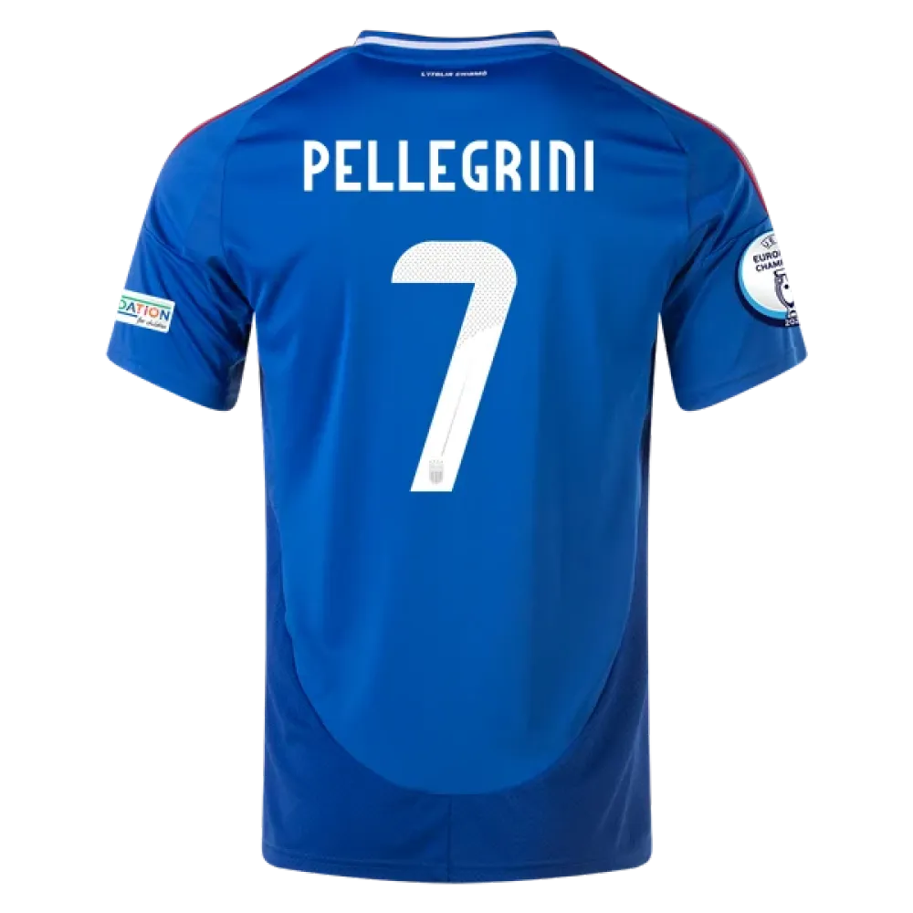 Lorenzo Pellegrini Italy 24/25 Home Jersey