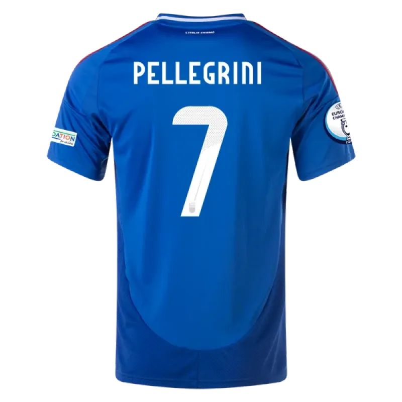 Lorenzo Pellegrini Italy 24/25 Home Jersey