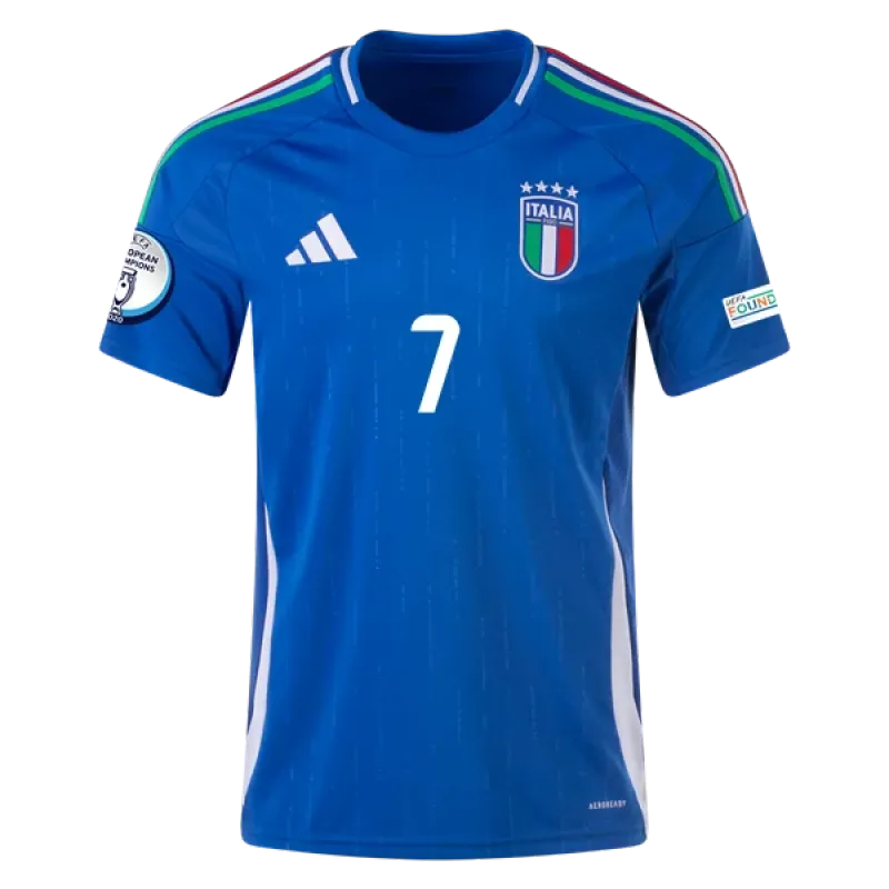 Lorenzo Pellegrini Italy 24/25 Home Jersey